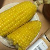 トウモロコシのレンジ蒸し焼き