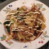 豚バラとキャベツのショウガ焼き