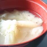キャベツのみそ汁