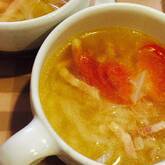 押し麦とキャベツのスープ