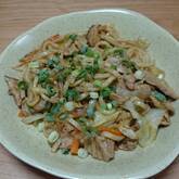 焼きカレーうどん