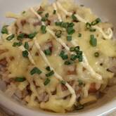 簡単焼き鳥チーズ焼きご飯