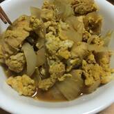 玉ねぎを大量消費！簡単シンプルな卵とじ