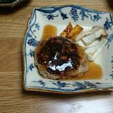 レンコンと大葉の和風ハンバーグ