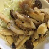 キノコのガーリックマリネ