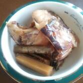 甘辛こってり 鯛のアラ炊き