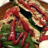 ピーマンの肉詰め