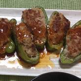基本のピーマンの肉詰め ピーマンふんわり
