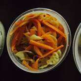 レンコンとニンジンのきんぴら