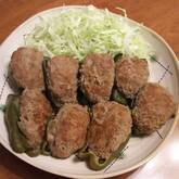ピーマンの肉詰め