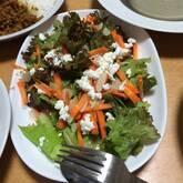 ニンジンとチーズのサラダ