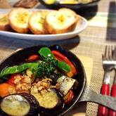 サンマのアヒージョ