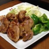 鶏肉のショウガ焼き