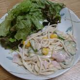 野菜とパスタのサラダ