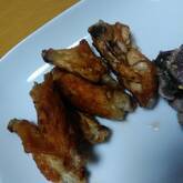 鶏手羽中の塩焼き