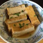厚揚げの甘煮