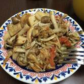 豚こま肉でも大満足のアヒージョ 節約食材で超簡単 by松本 知恵さん