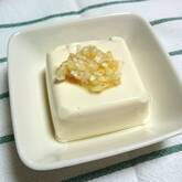 ネギ塩の冷や奴