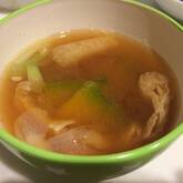 カボチャのみそ汁