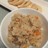 ゴボウの炊き込みご飯