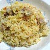 塩もみ白菜とジャコのチャーハン