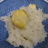 秋の味覚！もちもち栗おこわ