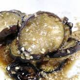 ナスのゴマ和え