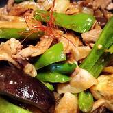 ナスと豚肉の味噌炒め