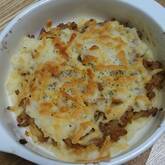 ポテトの重ねグラタン