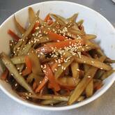 フライパンでお手軽簡単！基本のきんぴらゴボウ