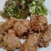 鶏もも肉の唐揚げ