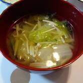 白菜のスープ