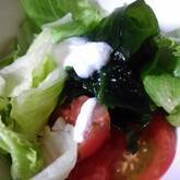 ワカメとツナのサラダ