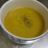 濃厚！カボチャの冷製豆乳ポタージュ