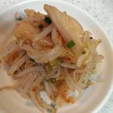 モヤシのキムチ和え