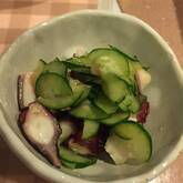 タコとキュウリの酢の物