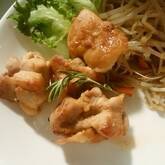 鶏もも肉のフライパン焼