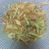 キュウリとハムの中華春雨サラダ