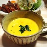 カボチャの冷製豆乳ポタージュ