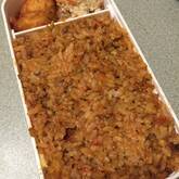 セロリたっぷりのドライカレー