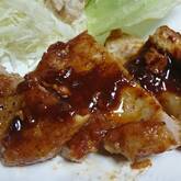 濃厚デミグラスソースがけポークソテー