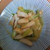 タコのからし酢みそ