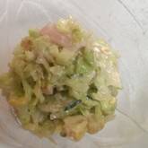 キャベツのからしおかかマヨ和え