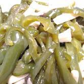 ピーマンのバターしょうゆ炒め