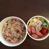 夏にさっぱり！梅しそゴマの混ぜご飯