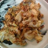 豚ひき肉みそ炒め