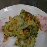 ゴーヤのかき揚げ