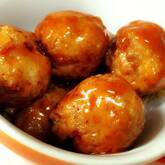 甘酢あんの肉団子