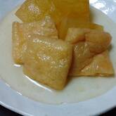 おだしがしみてる！冬瓜と油揚げの煮物