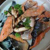 ご飯がすすむ！鮭ときのこのみそバター焼き by 西川 綾さん